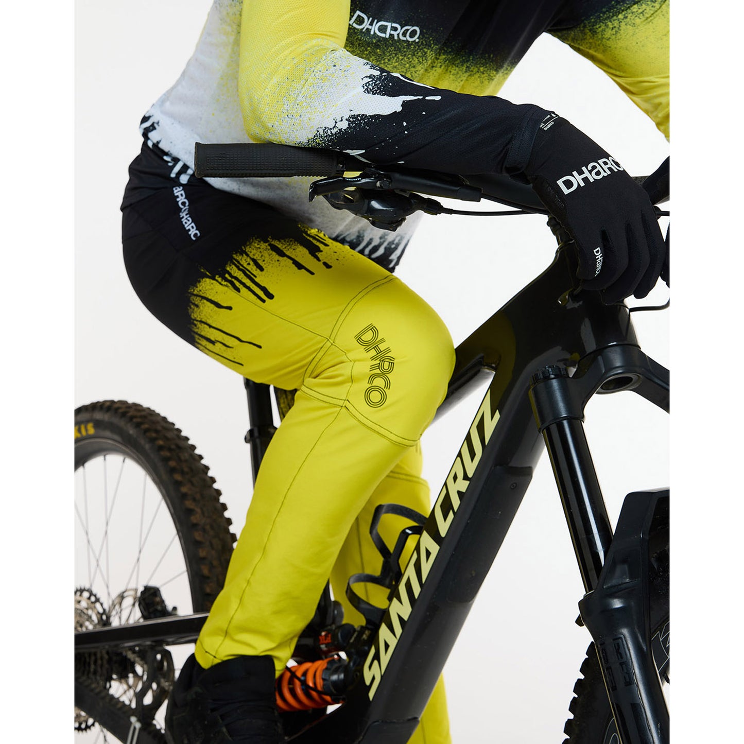 DHARCO GRAVITY ACID RAIN-byxor Svart/gul