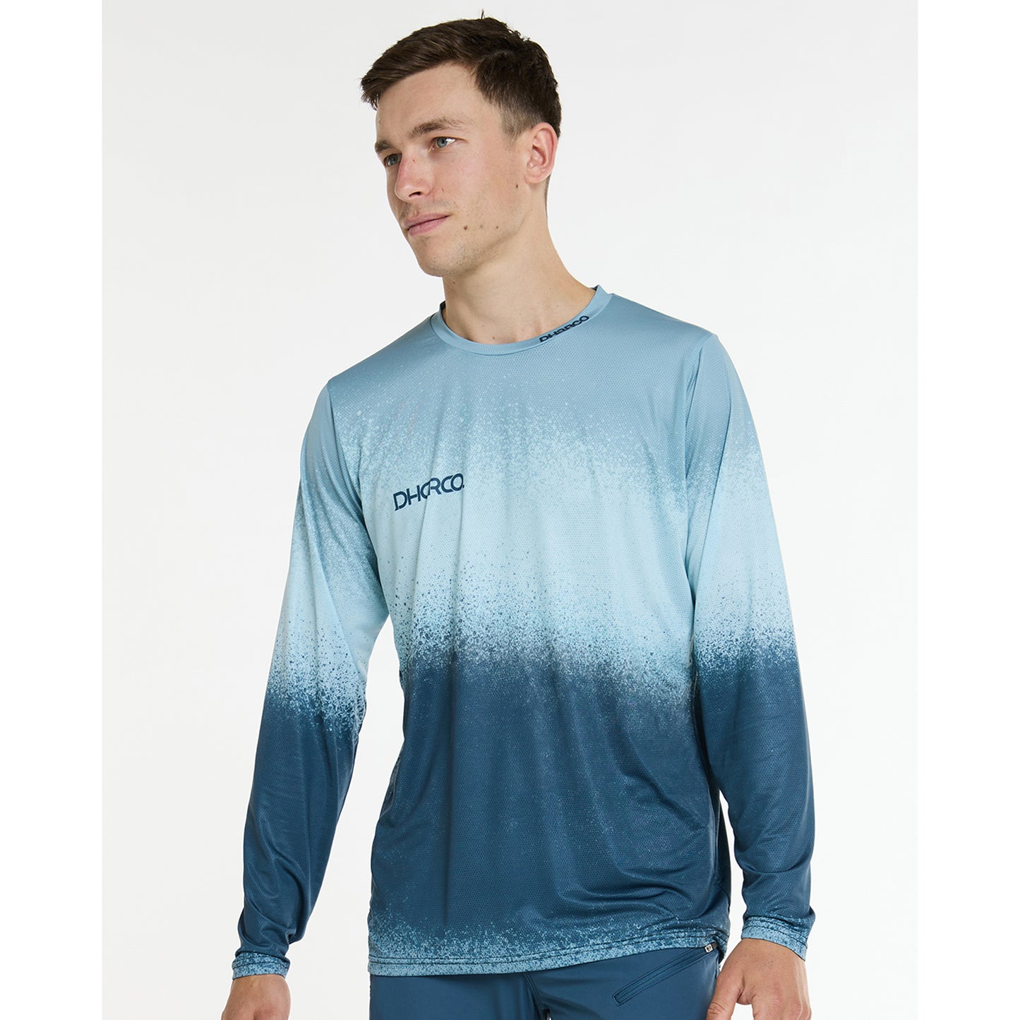 DHARCO NU WAVE Long Sleeve Jersey Blue