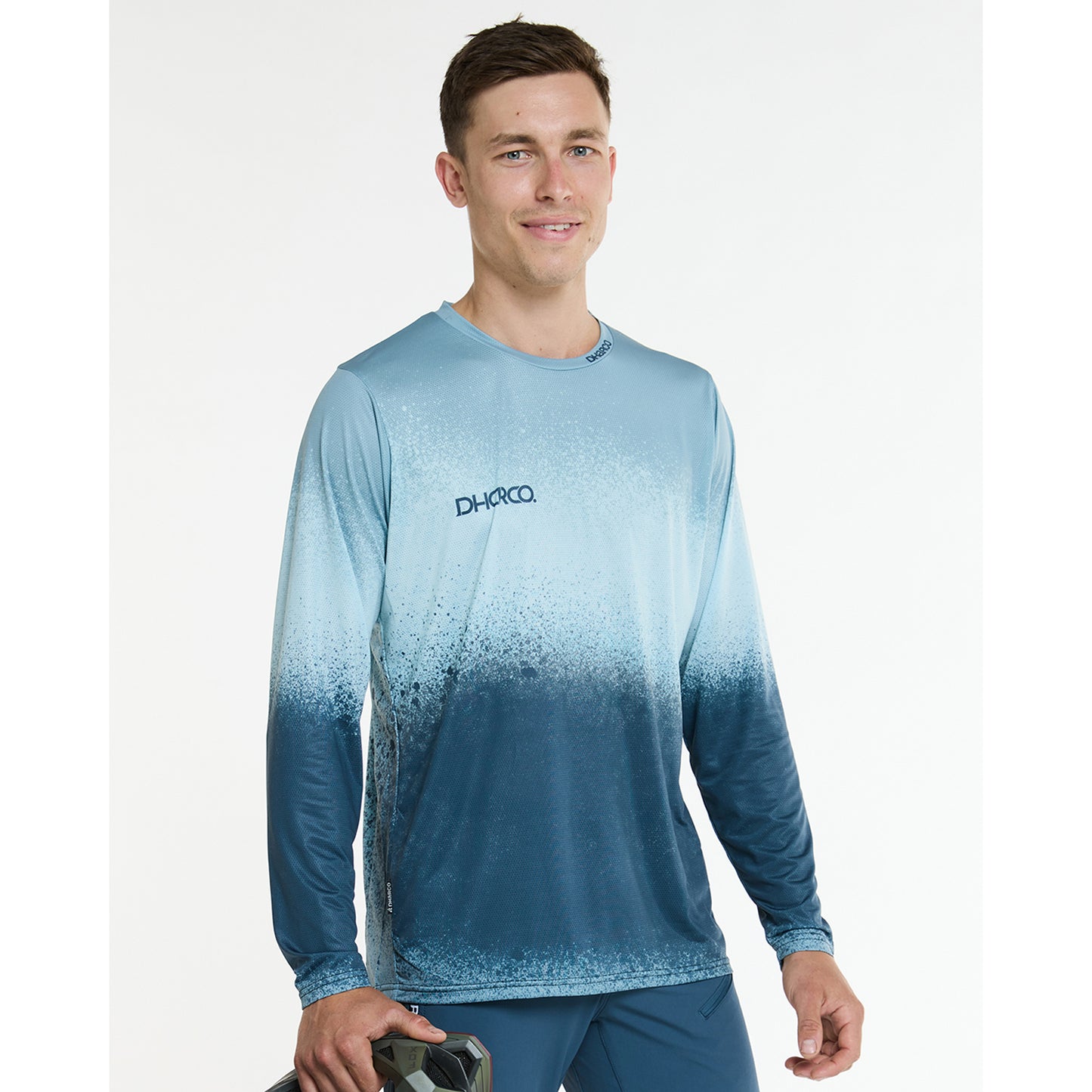 DHARCO NU WAVE Long Sleeve Jersey Blue