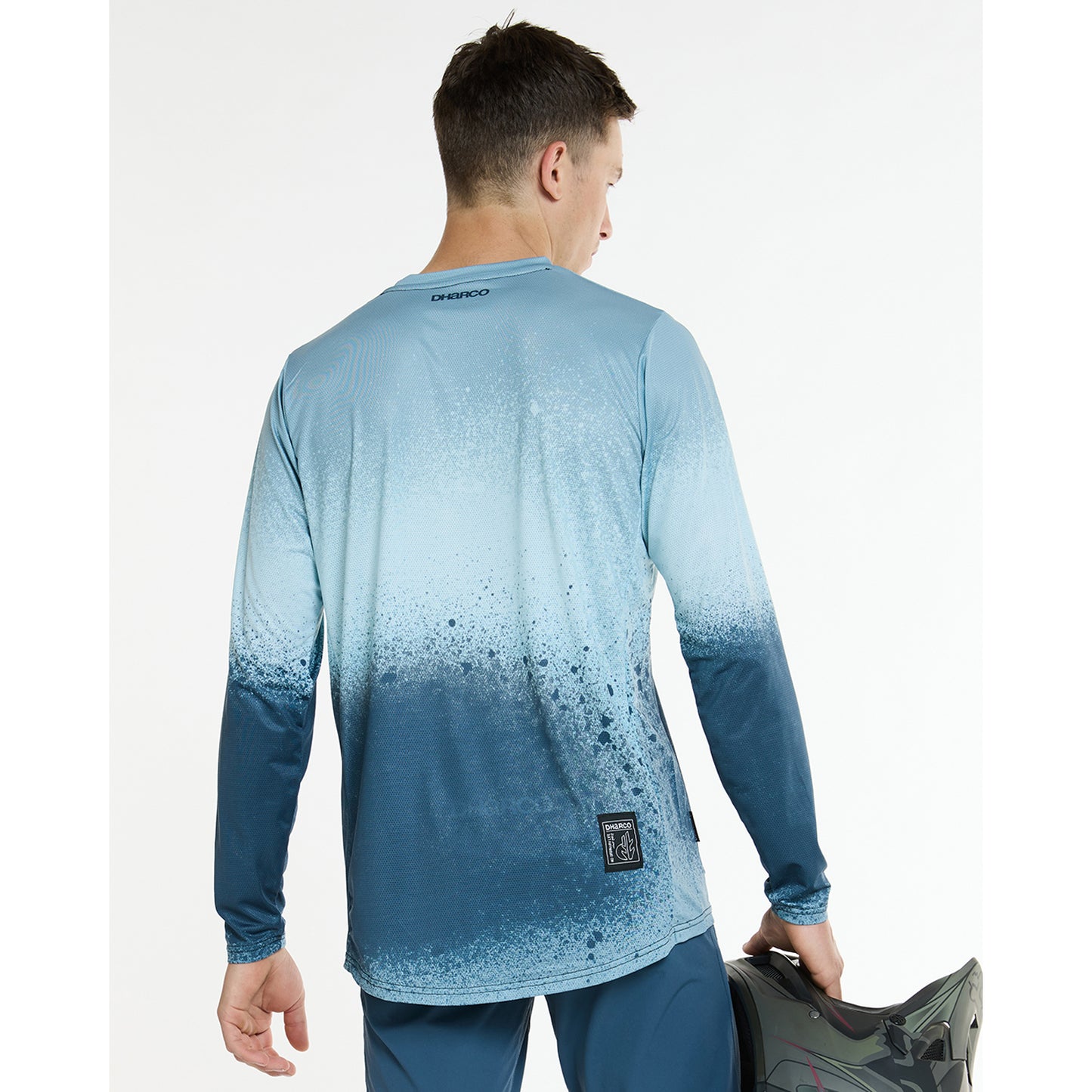 DHARCO NU WAVE Long Sleeve Jersey Blue