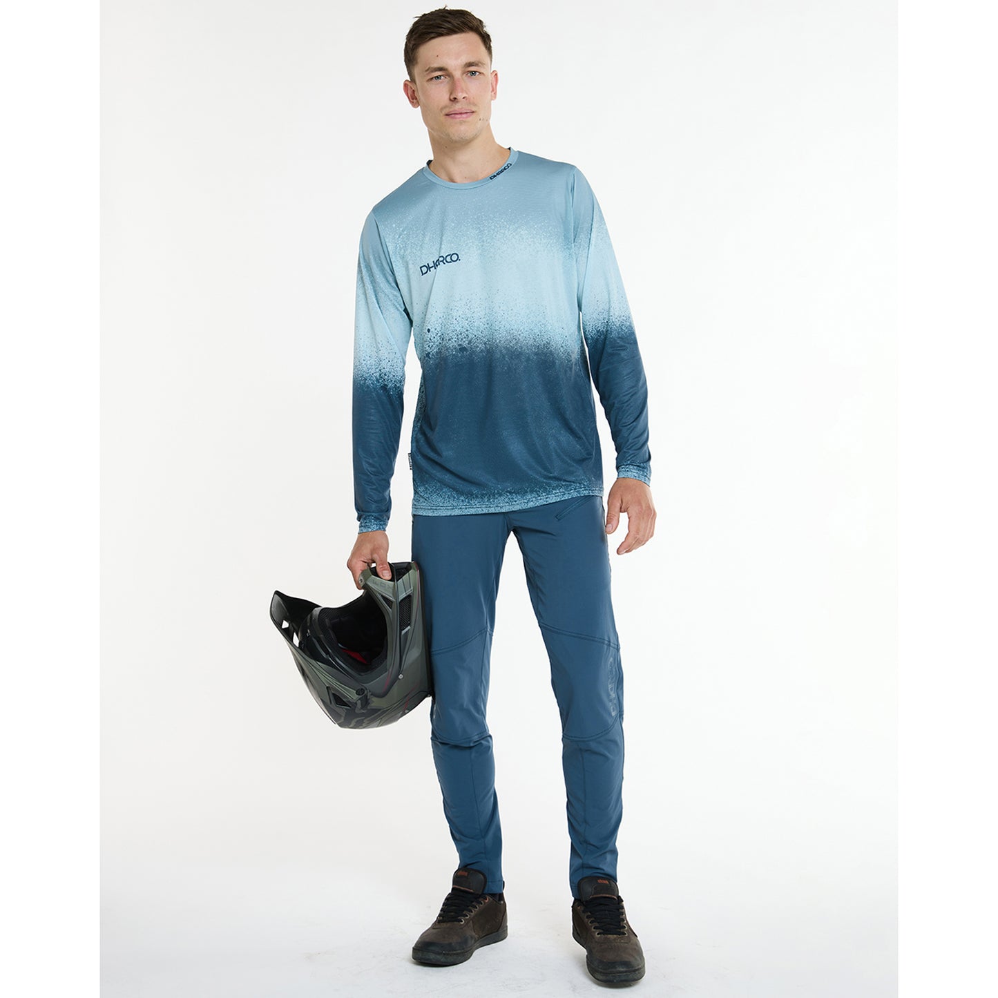 DHARCO NU WAVE Long Sleeve Jersey Blue