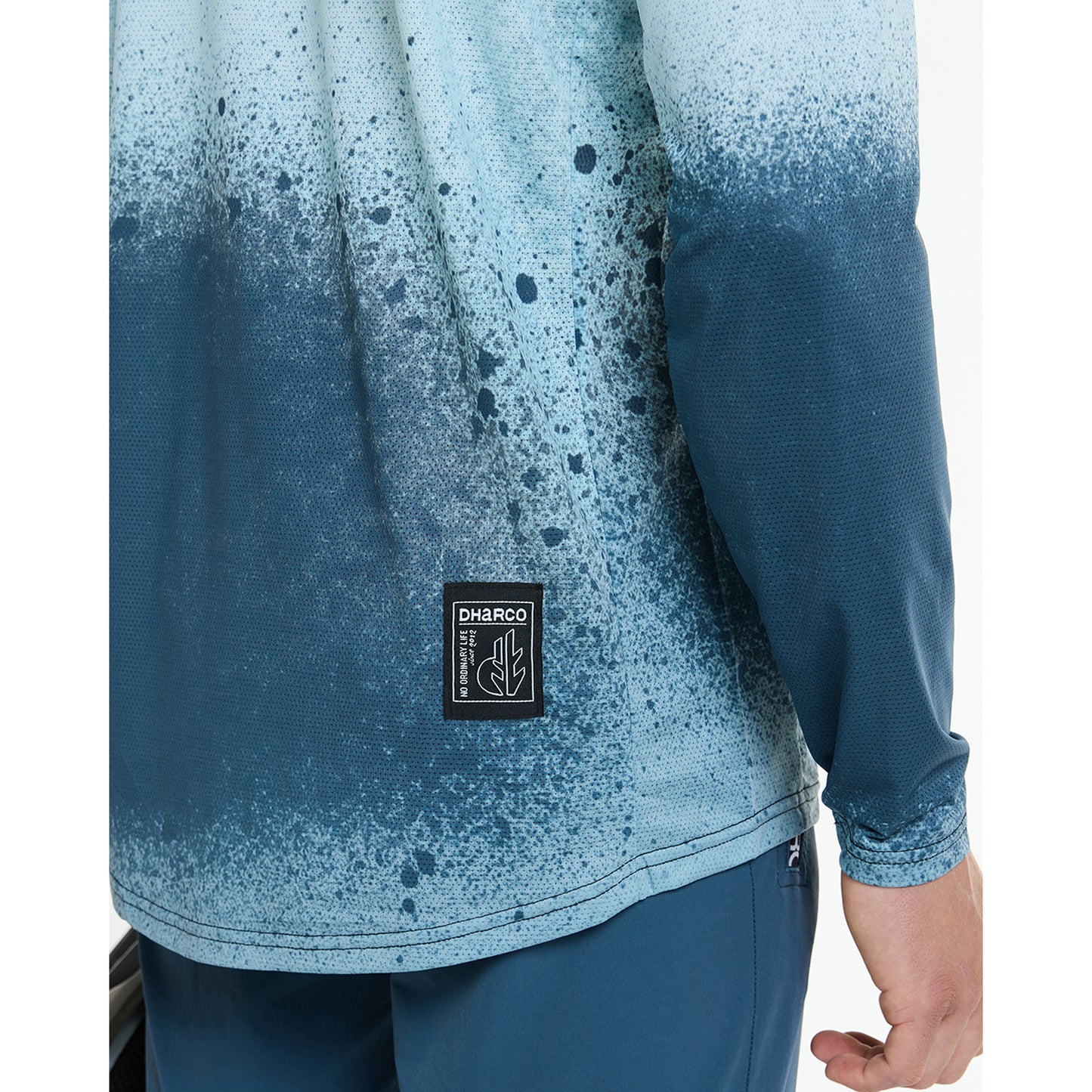 DHARCO NU WAVE Long Sleeve Jersey Blue