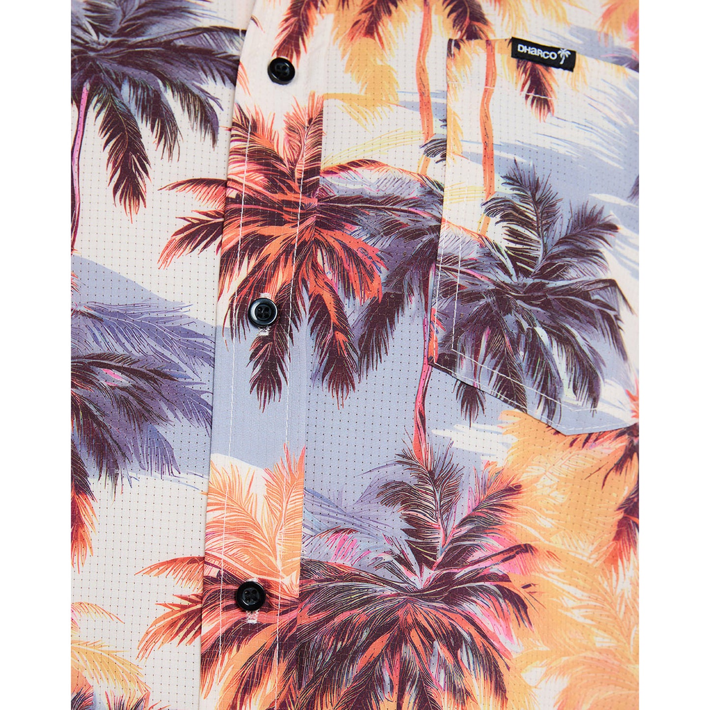 Technqiue DHARCO TECH PARTY EL CAMINO Shirt Orange/Blue