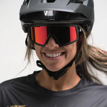 LEATT MADVIZ ONE Glasögon Svart/Vit IRIZ Röd 15 VLT