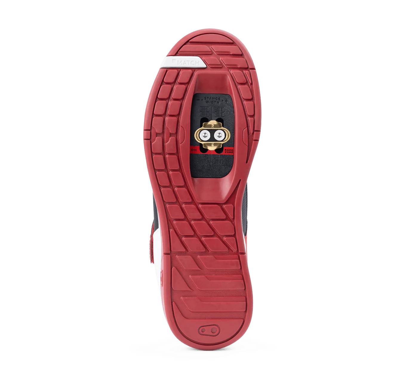 CRANKBROTHERS MALLET SPEED LACE CLIP-IN CLASSICS EDITION MTB-skor Svart/Röd