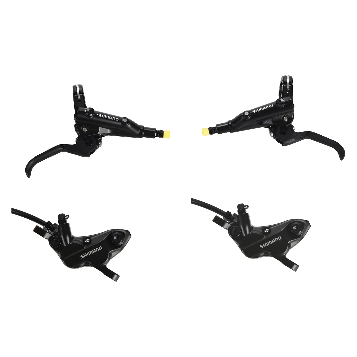 Par SHIMANO MT520 4 kolvar J-KIT Discless-bromsar