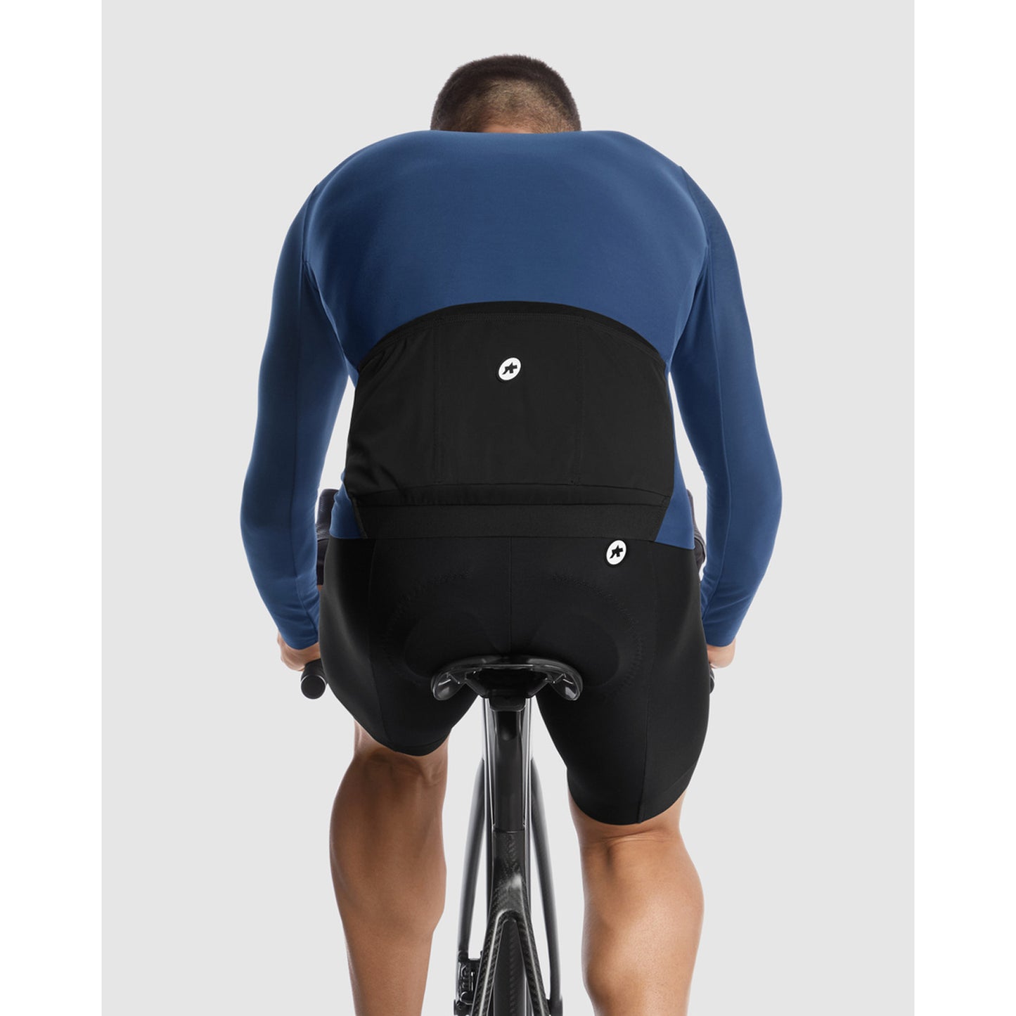 ASSOS MILLE GT SPRING FALL C2 Långärmad Jersey Stenblå