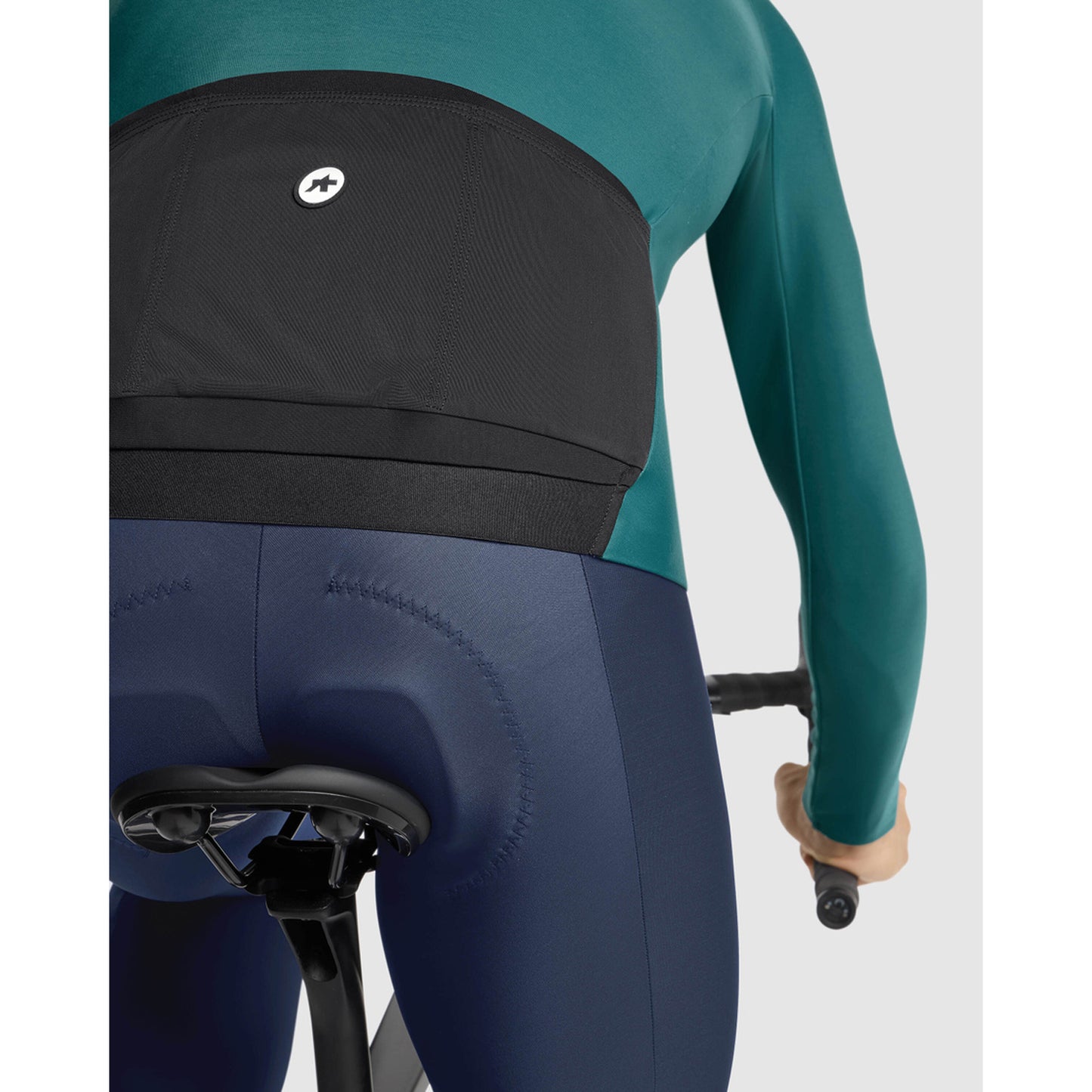 ASSOS MILLE GT SPRING FALL C2 Långärmad Foundation Grön Jersey