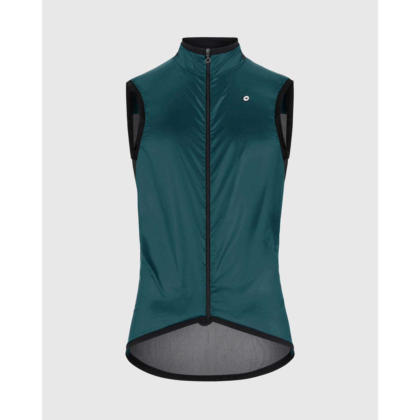 ASSOS MILLE GT Wind C2 Foundation Green Sleeveless Jacket