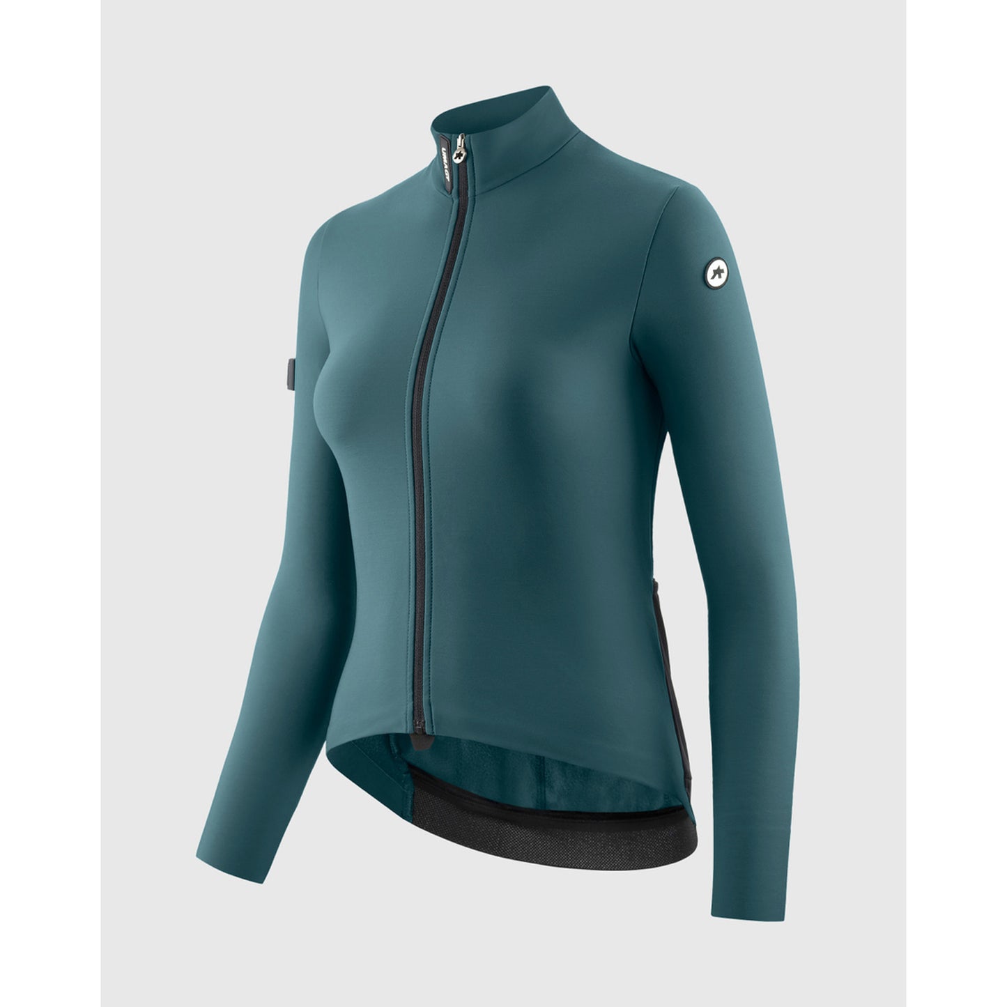 Maillot ASSOS UMA GT C2 Manches Longues Femme Foundation Green