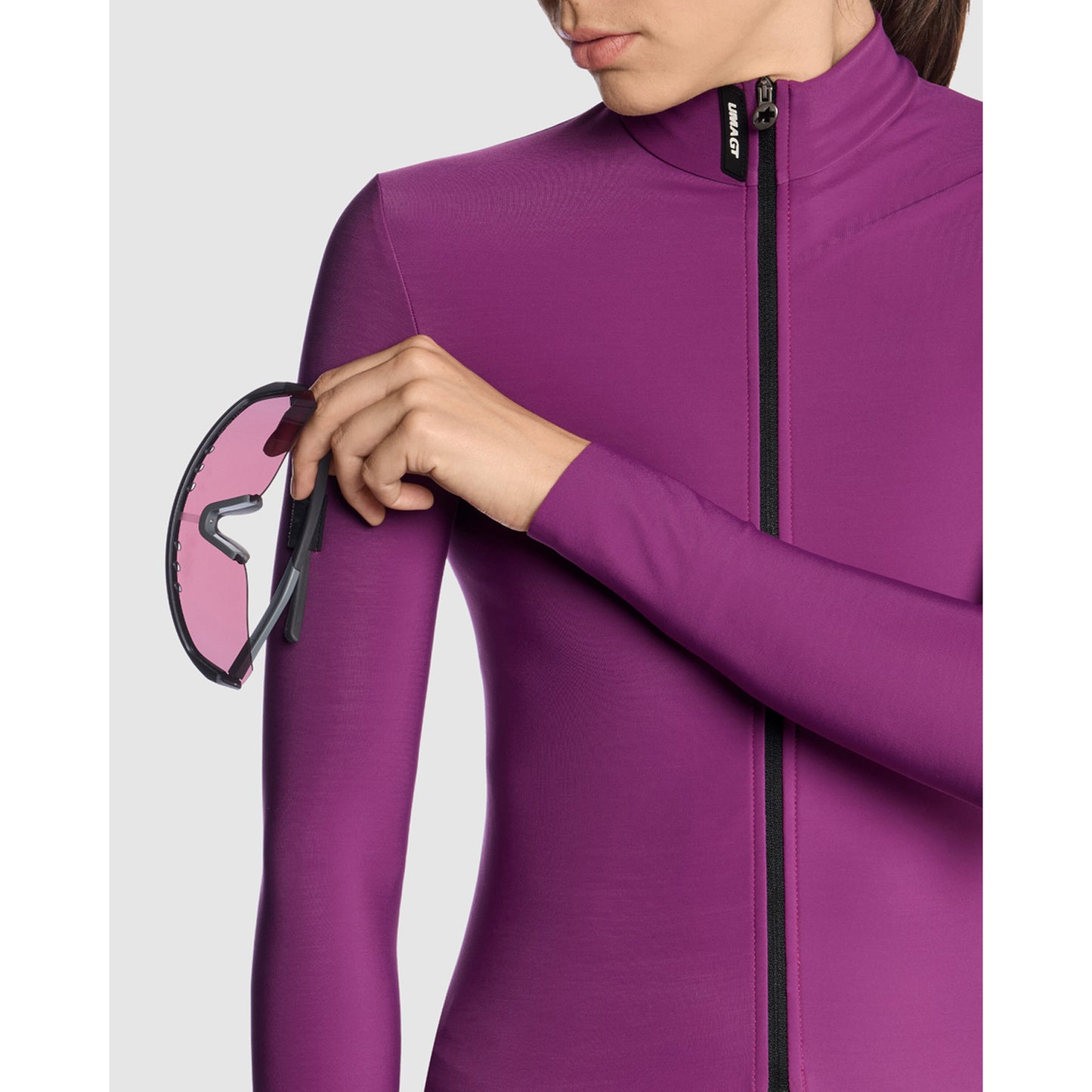 ASSOS UMA GT C2 Långärmad damtröja Alchemy Purple