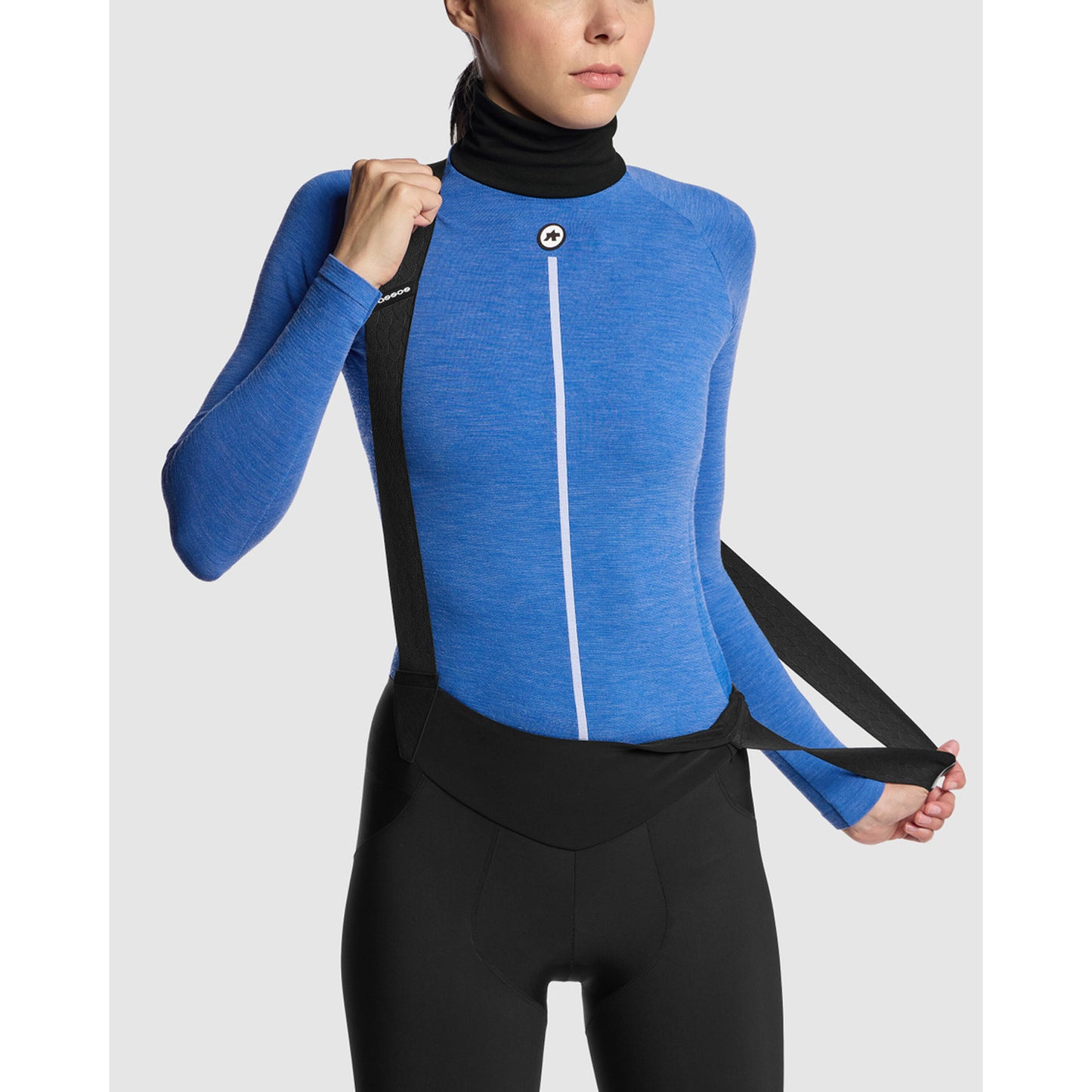ASSOS WOM UZ P1 Women's Long Sleeve Underwear Calypso Blu
