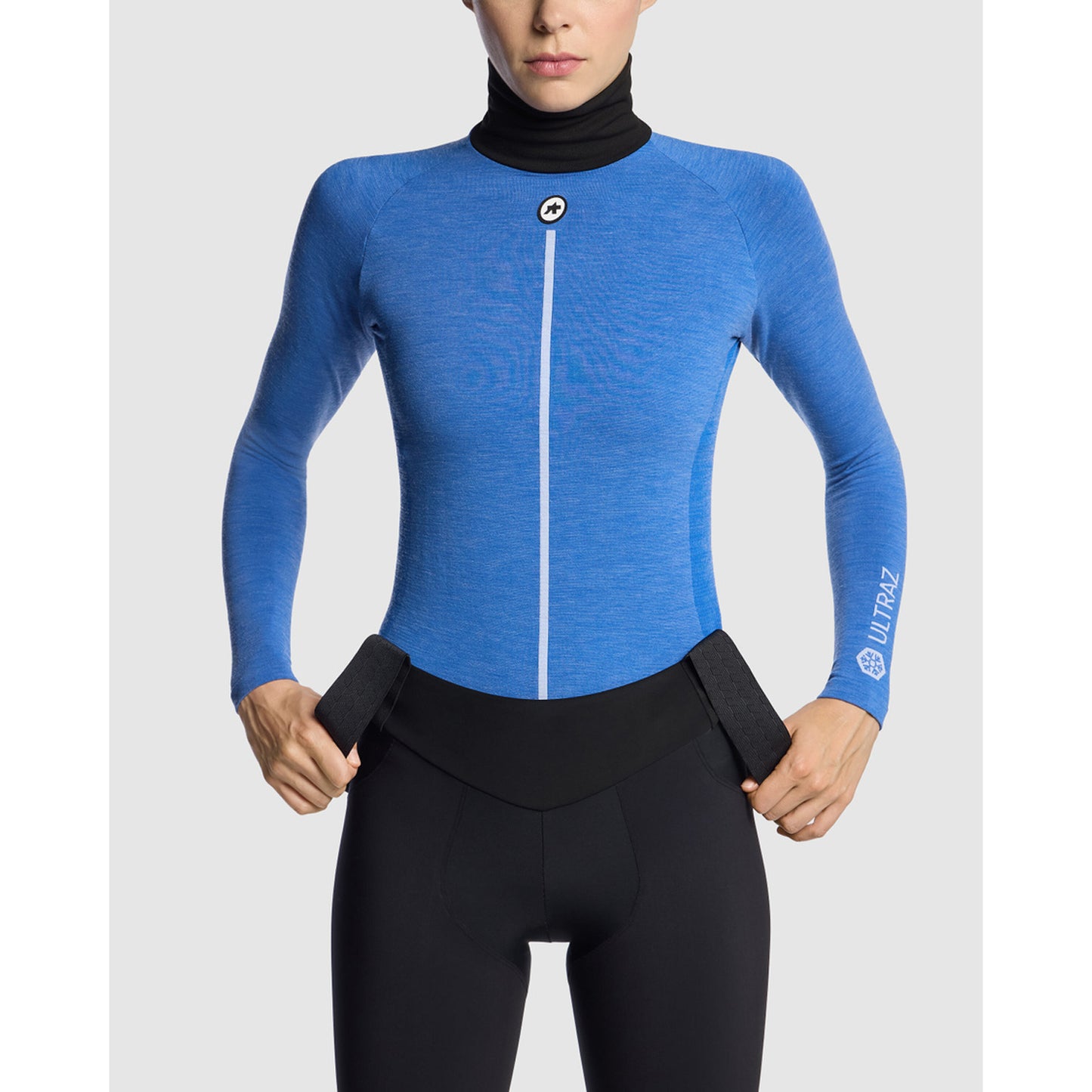ASSOS WOM UZ P1 Women's Long Sleeve Underwear Calypso Blu