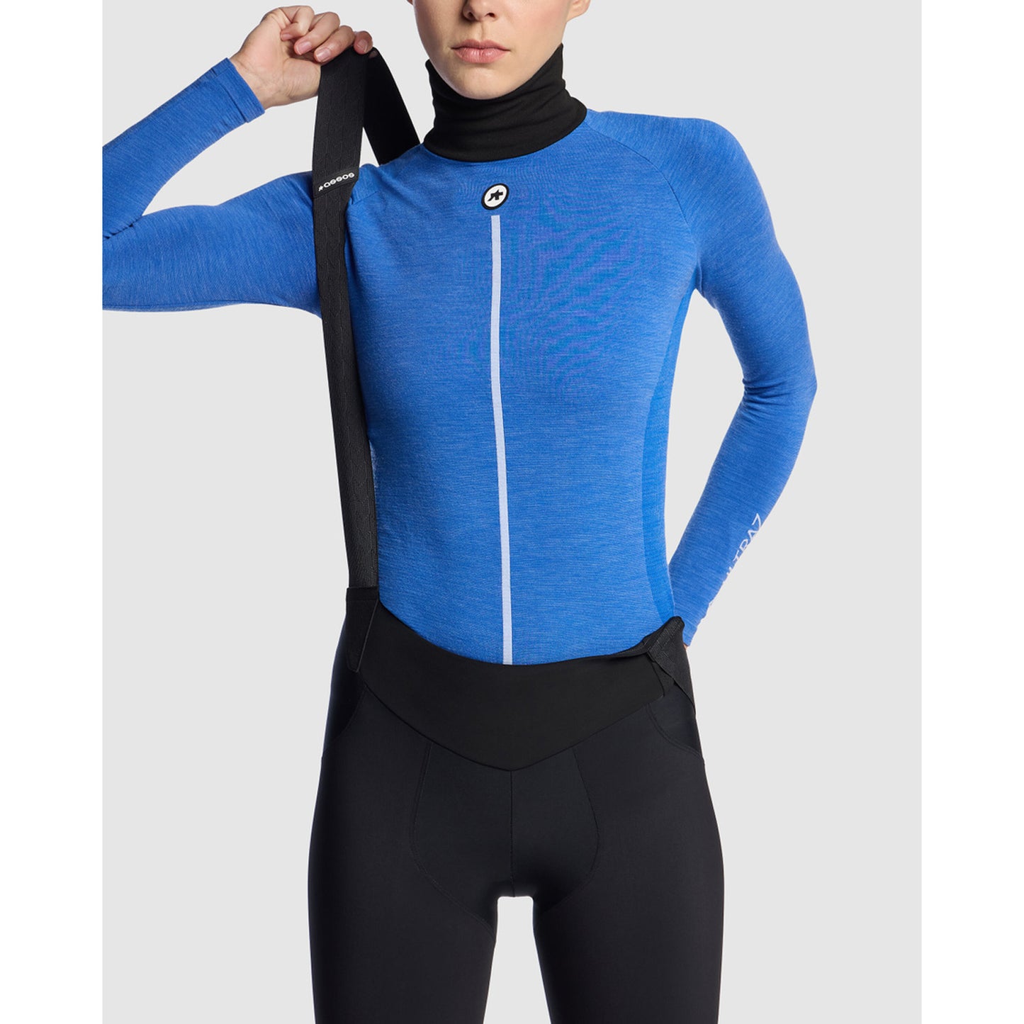 ASSOS WOM UZ P1 Women's Long Sleeve Underwear Calypso Blu