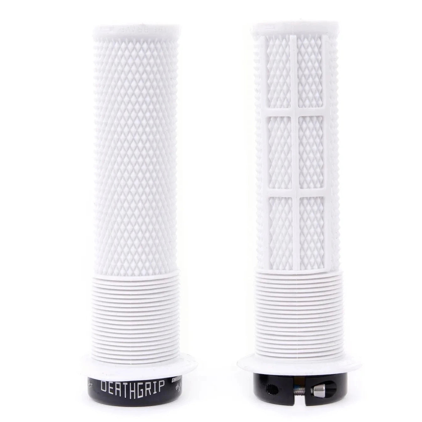 Grepp DMR DEATHGRIP Fläns Large Lock-on Vit