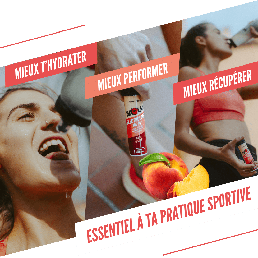 BAOUW Energy Drink (Tube med 10 tabletter) Persika/Passion