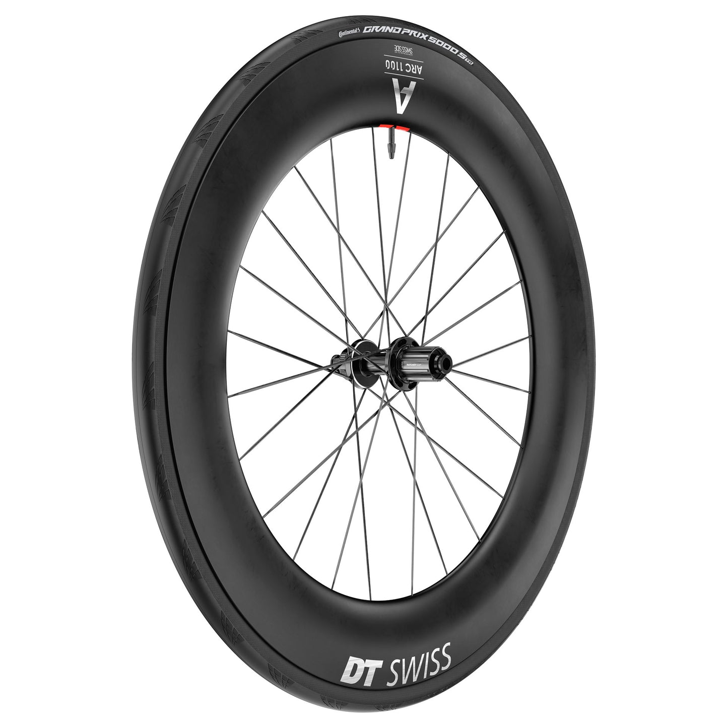 DT SWISS ARC 1100 DICUT WTS 85 Tubeless Ready bakhjul (centerlås)