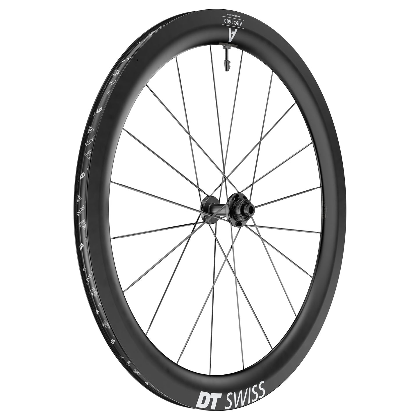 DT SWISS ARC 1400 DICUT 55 Tubeless Ready framhjul (centerlås)