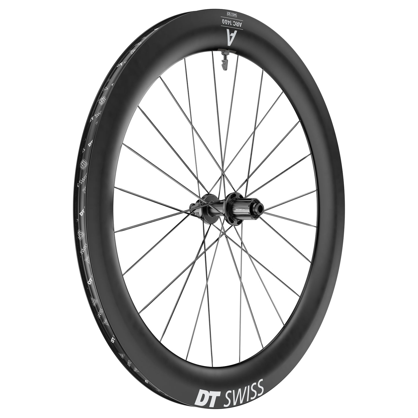 DT SWISS ARC 1400 DICUT 65 Tubeless Ready bakhjul (centerlås)