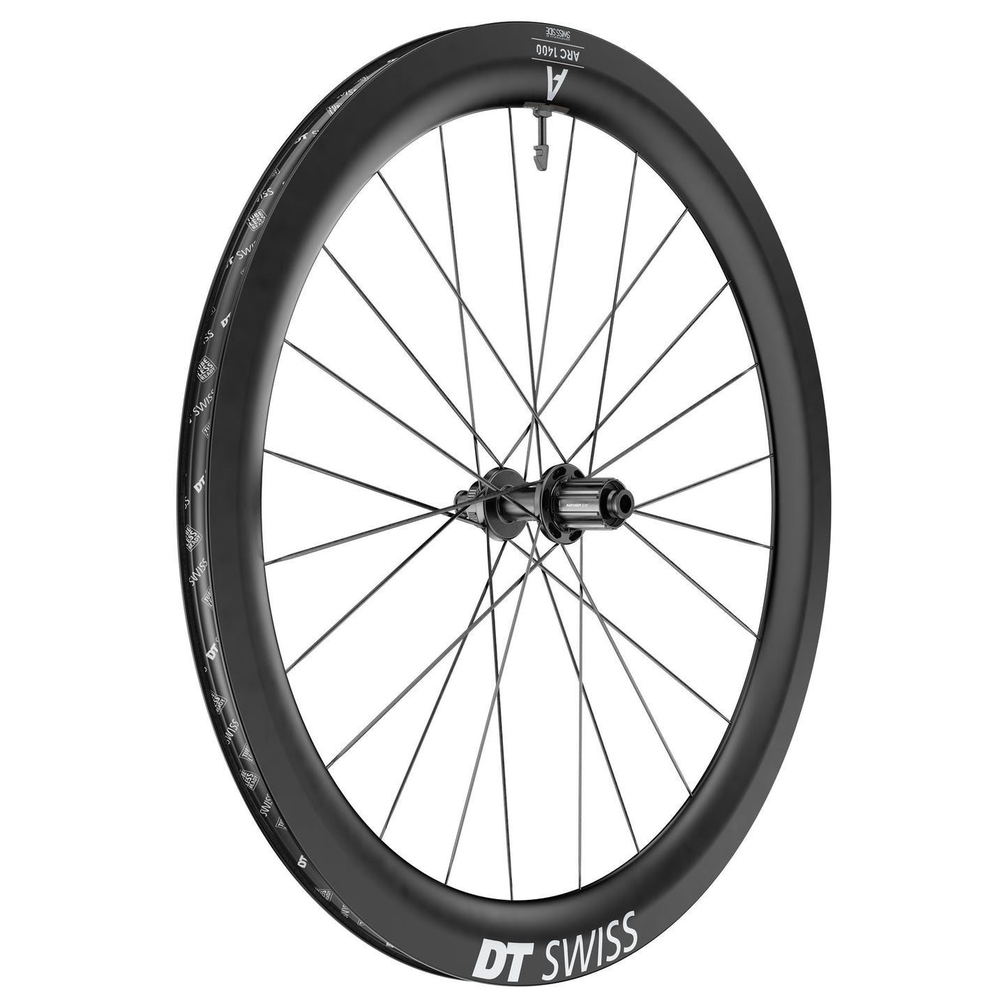 DT SWISS ARC 1400 DICUT 55 Tubeless Ready bakhjul (centerlås)