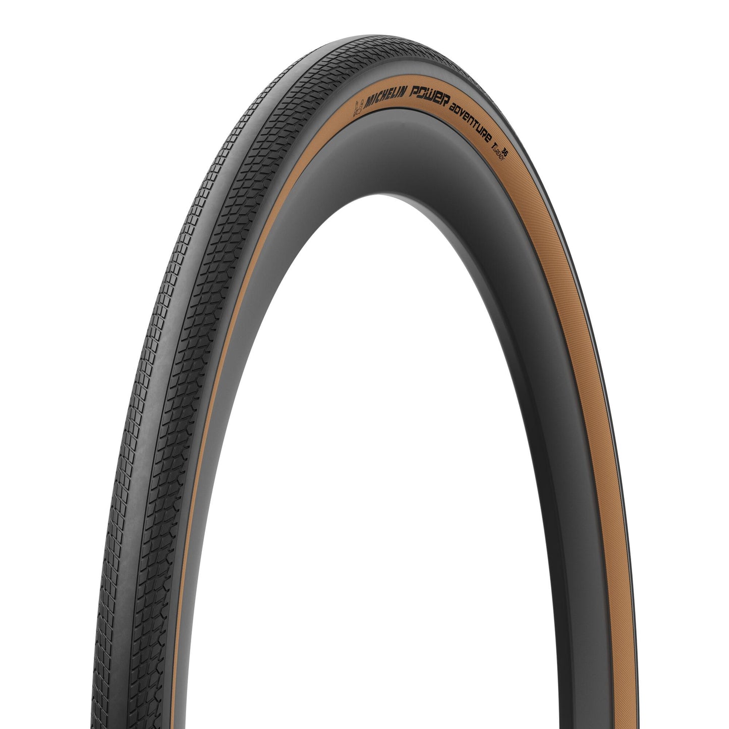 MICHELIN POWER ADVENTURE Competition Line 700x42c Tubeless Ready Brunt däck