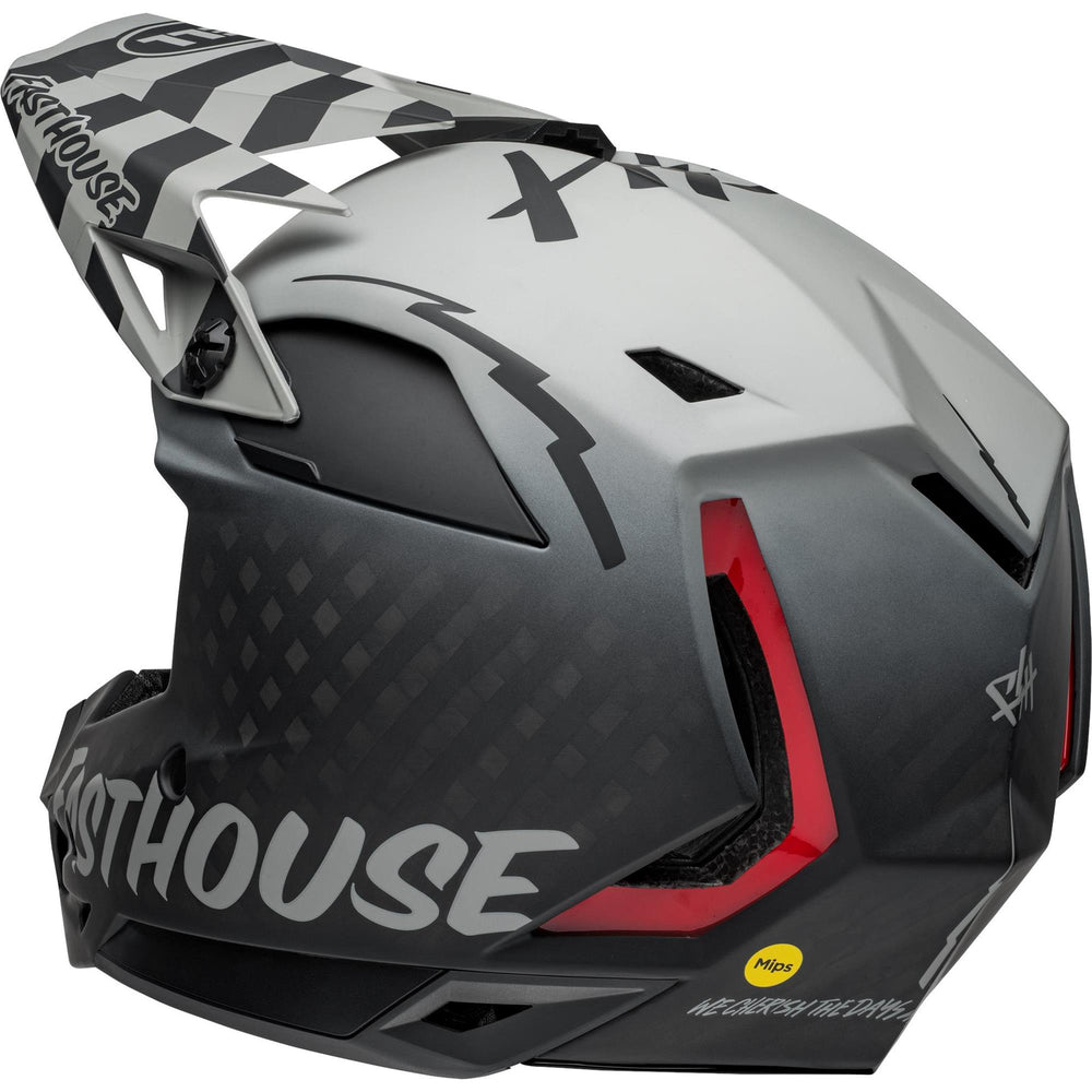 MTB Helmet BELL FULL-10 MIPS SPHERICAL FASTHOUSE Grey/Black