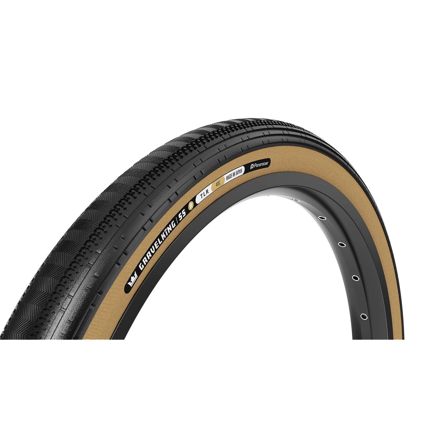 PANARACER GRAVELKING SEMISLICK R-LINE TLR 700x30c tire Tubeless Ready Beige