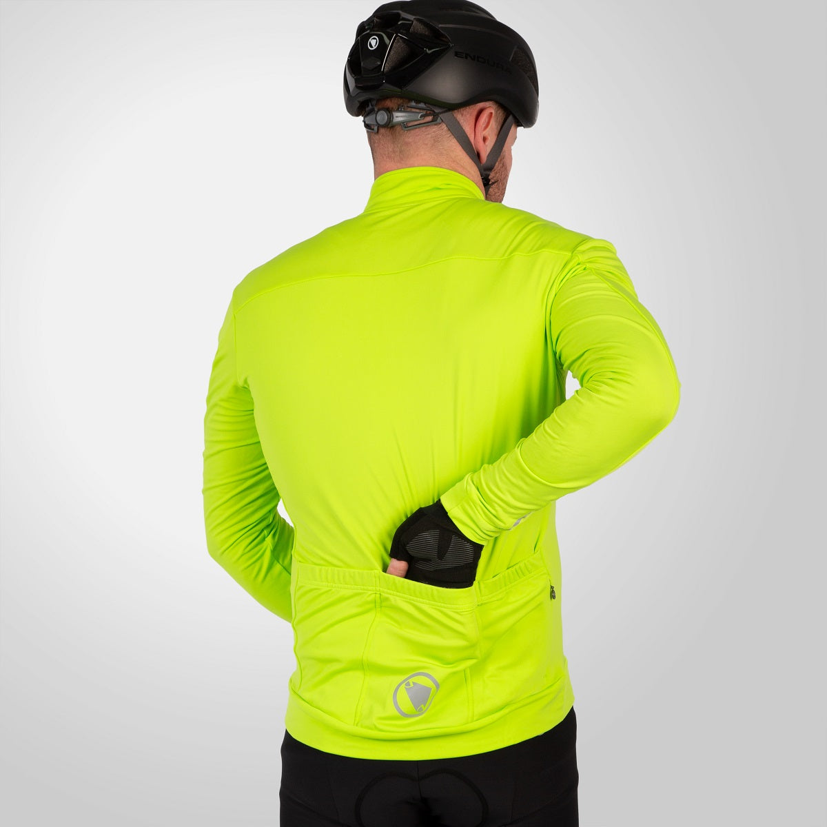 ENDURA XTRACT ROUBAIX Long Sleeve Jersey Yellow