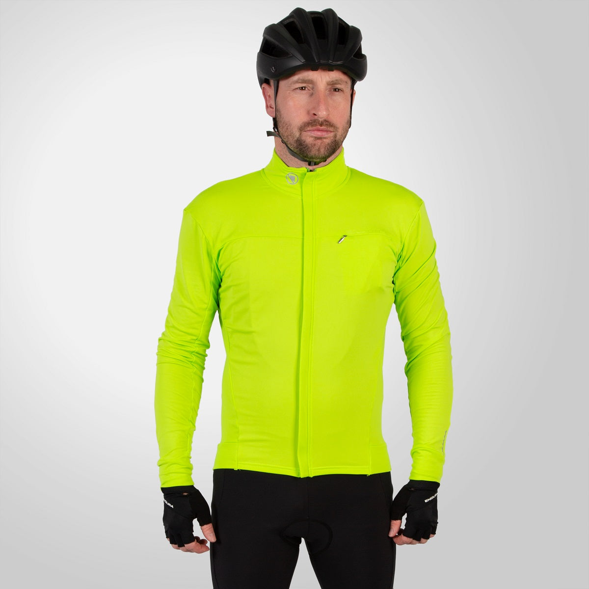 ENDURA XTRACT ROUBAIX Long Sleeve Jersey Yellow