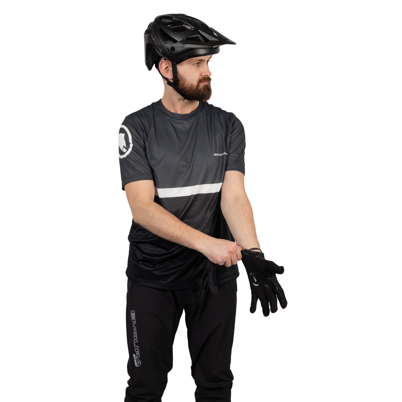 ENDURA SINGLETRACK CORE TEE II Kortärmad Jersey Svart 2025