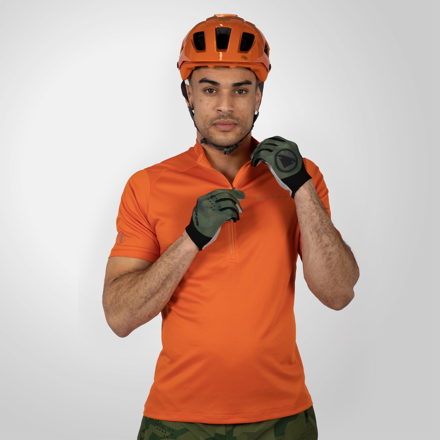 ENDURA HUMMVEE II Kortärmad Jersey Orange