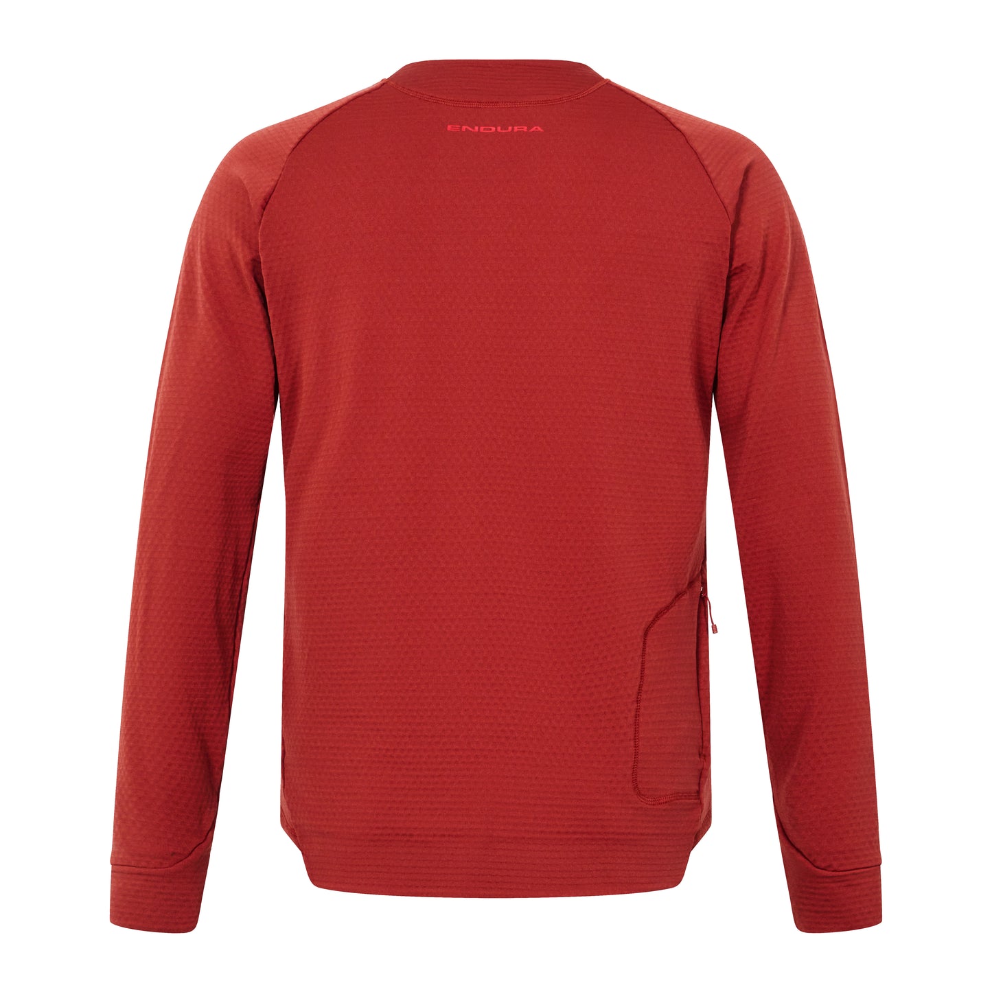 ENDURA SINGLETRACK FLEECE Long Sleeve Brick Jersey