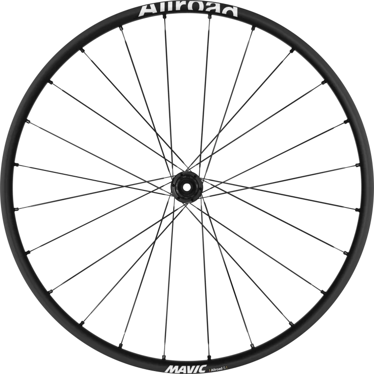 Ett par MAVIC ALLROAD S DISC-fälgar med däck (centerlås)