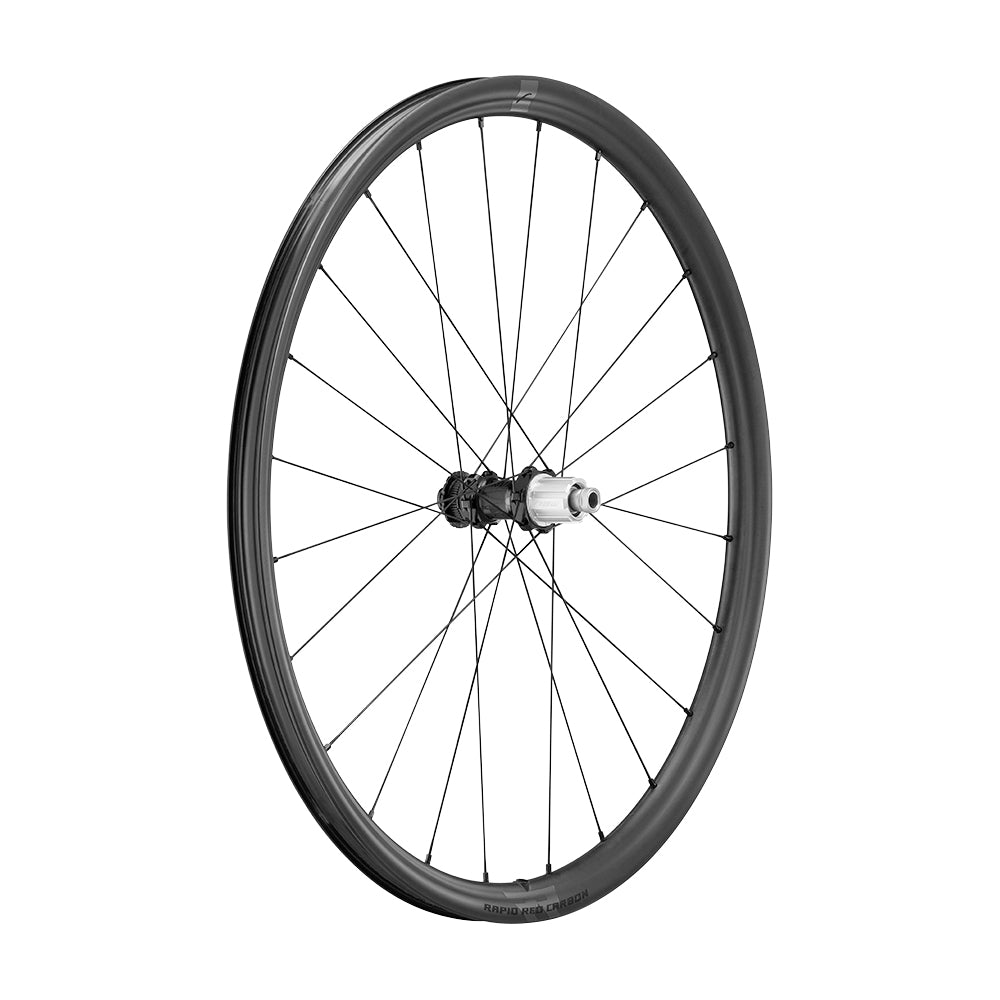 Par FULCRUM RAPID RED CARBON 700c Tubless Ready Center lock hjul)