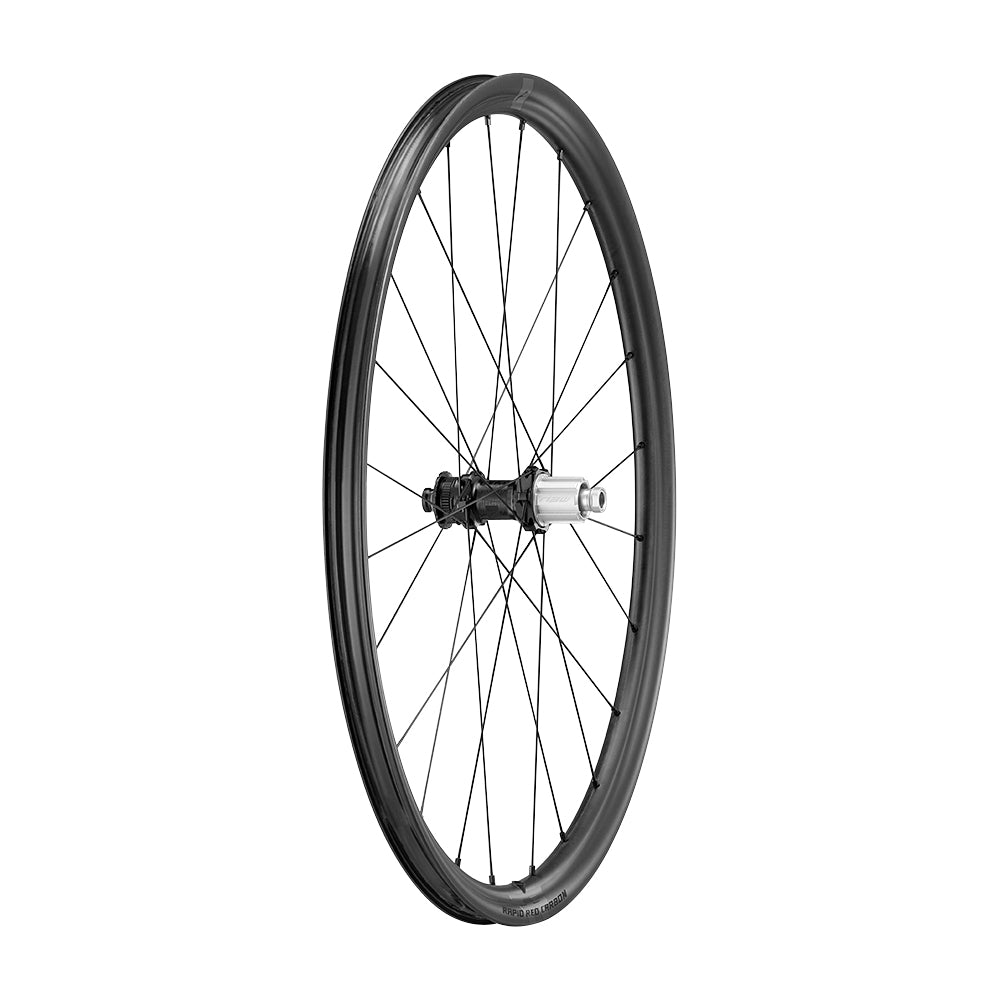 Par FULCRUM RAPID RED CARBON 700c Tubless Ready Center lock hjul)