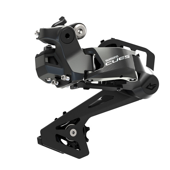 SHIMANO CUES Di2 U6050-GS 10-växlad bakväxel Medium Cage