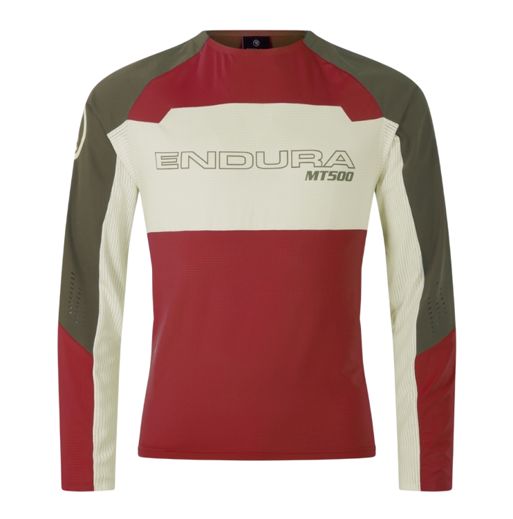 ENDURA MT500 BURNER LITE Långärmad Jersey Röd 2025