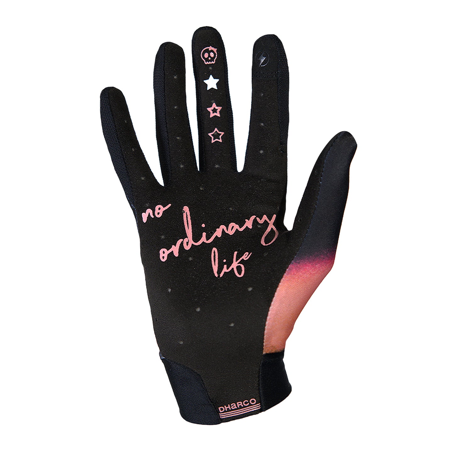 Women's FIREBIRD MTB Trail Gloves Black/Corail