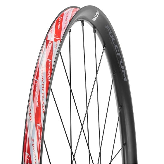 Par FULCRUM RAPID RED AL 700c Tubless Ready-hjul (centerlås)