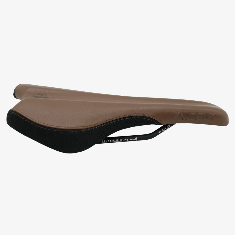 Saddle SDG RADAR MTN Rails Titanium-Aluminium Brown/Black