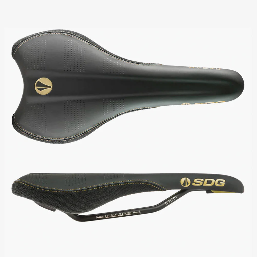 Saddle SDG RADAR MTN Rails Titanium-Aluminium Black/Cream