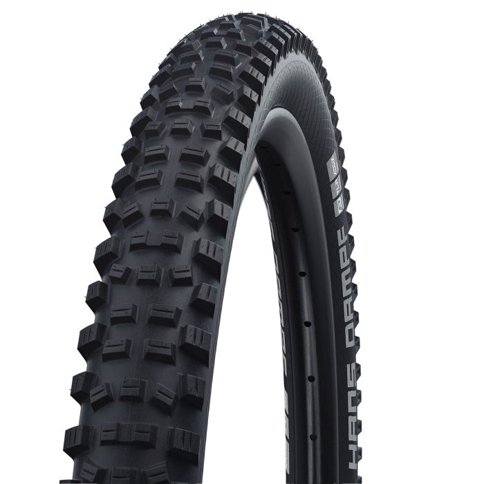 SCHWALBE HANS DAMPF 27.5x2.35 ADDIX Performance Twinskin Tubeless Ready Soft Black däck