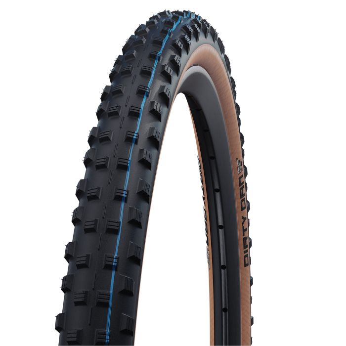 SCHWALBE DIRTY DAN 29x2.00 ADDIX SPEEDGRIP SUPERRACE Tubeless Ready Soft Brown-däck