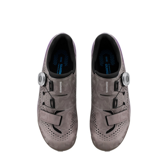 Gravel SHIMMANO RX600 Women's Shoes Grey /Violet