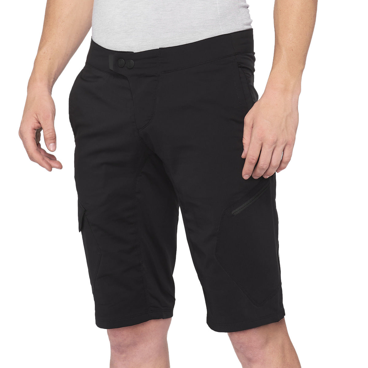 100% RIDECAMP Shorts Svart