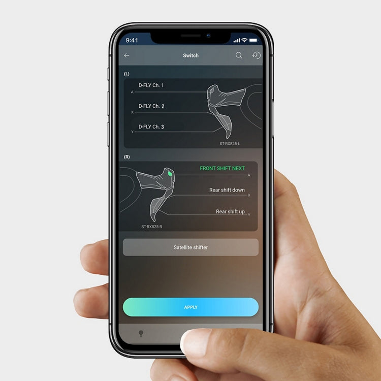 SHIMANO GRX RX825 Mono vänster spak och främre bromsok