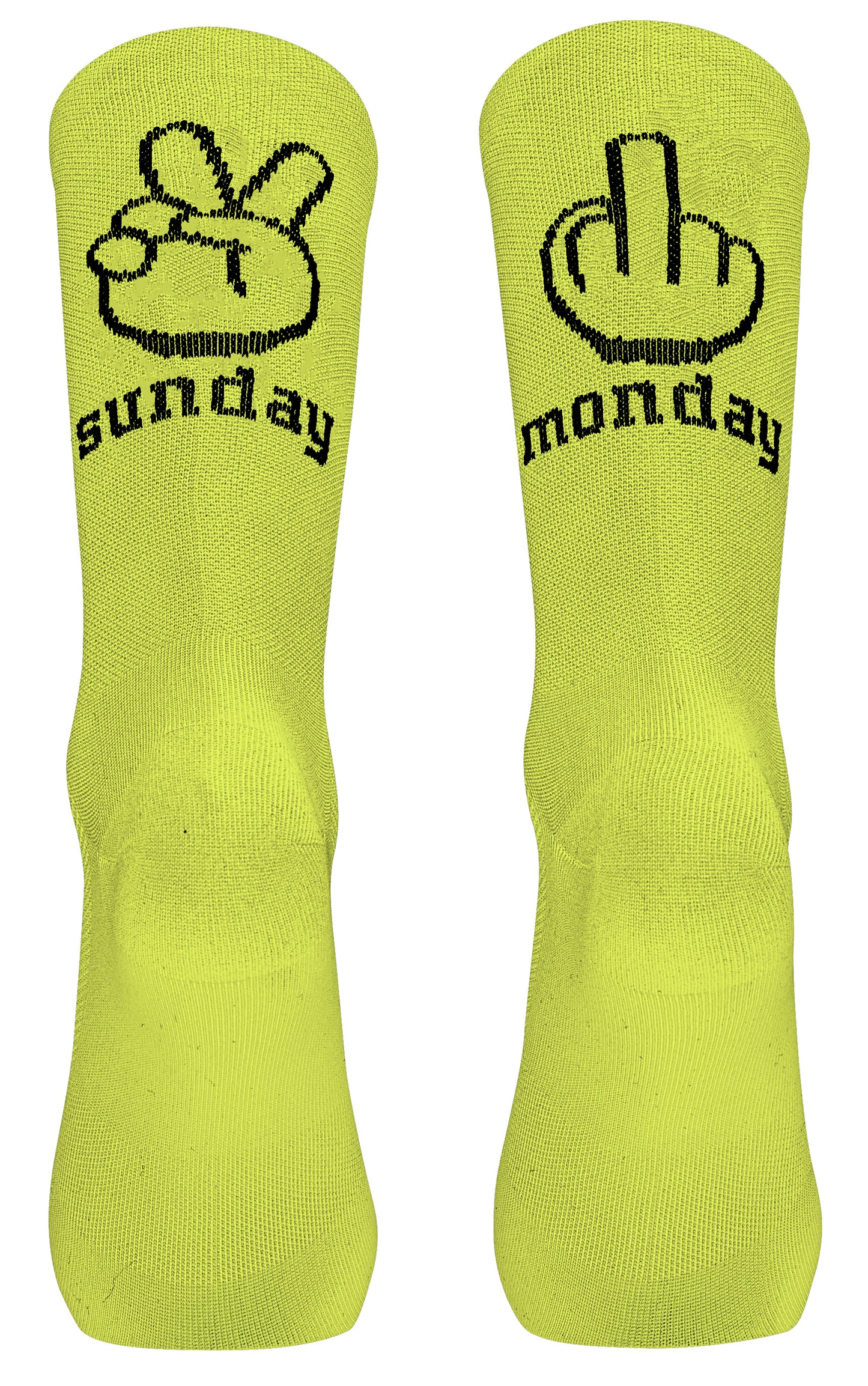 NORTHWAVE SUNDAY MONDAY Strumpor Fluo Yellow