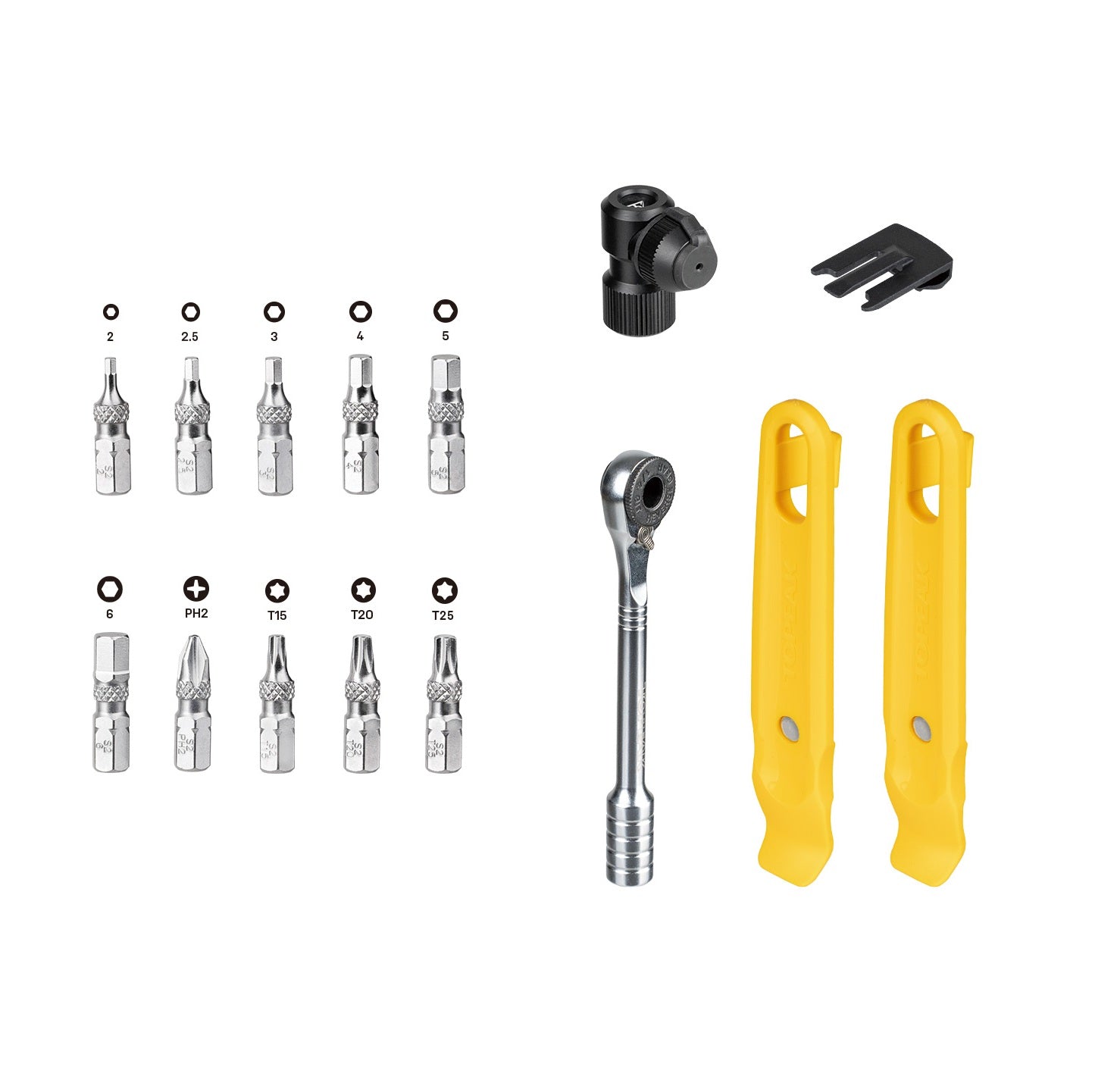 Verktygsflaska TOPEAK ESCAPE TOOLPOD Svart