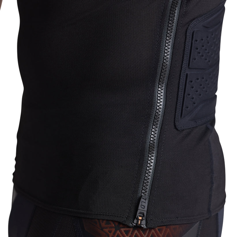 TROY LEE DESIGNS STAGE GHOST D3O Protection T-shirt kortärmad svart