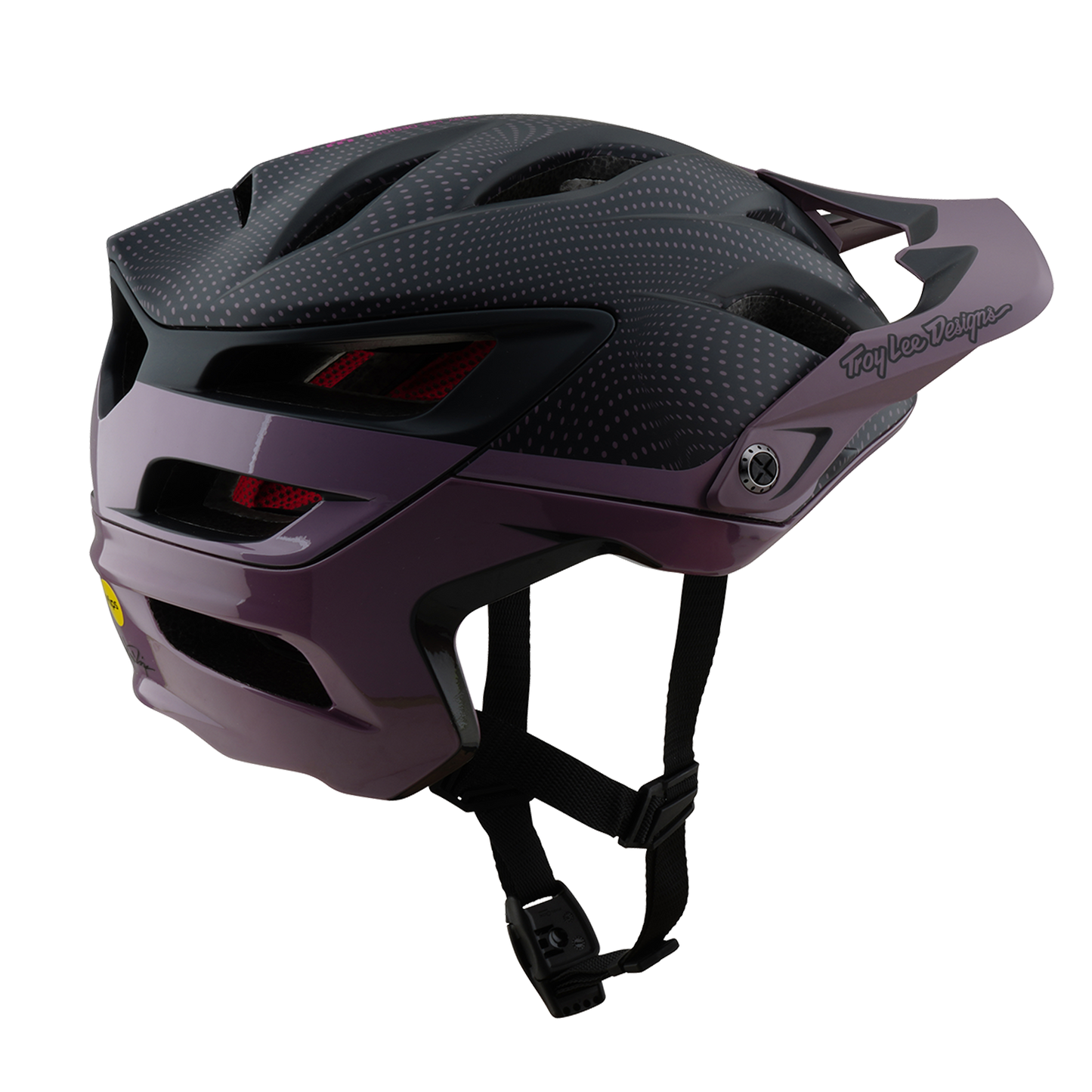 MTB-hjälm Troy Lee Design A3 MIPS HALO Lila
